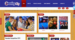Desktop Screenshot of bowling-city.com